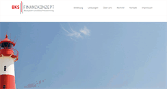 Desktop Screenshot of bks-finanzkonzept.de